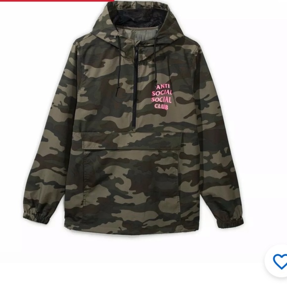 Anti Social Social Club Camo Jacket - Picture 2 of 4